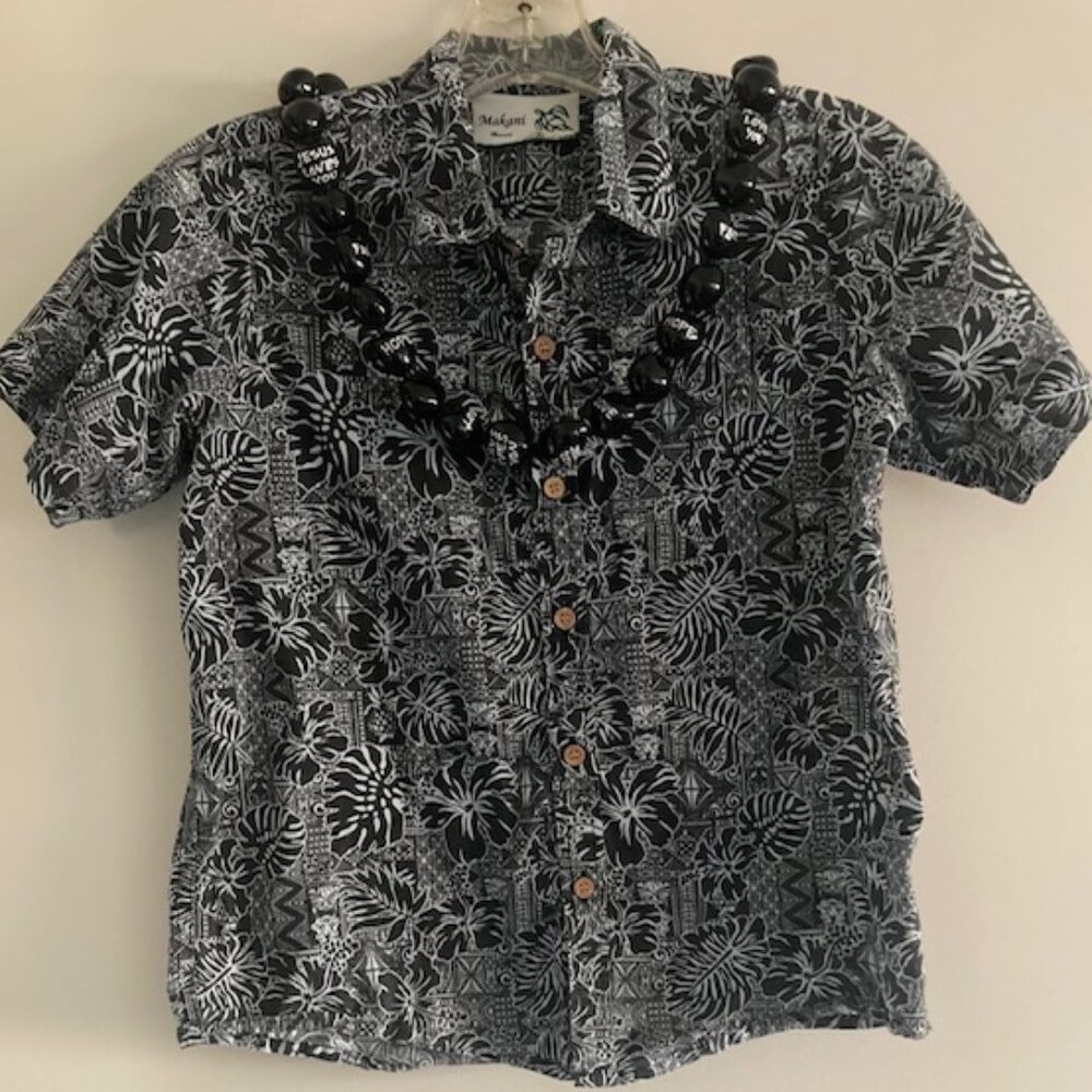 MAKANI HAWAII BOYS ALOHA HAWAIIAN SHIRT RESORT CLUB GRADUATION WEDDING ATTIRE - Picture 2 of 10